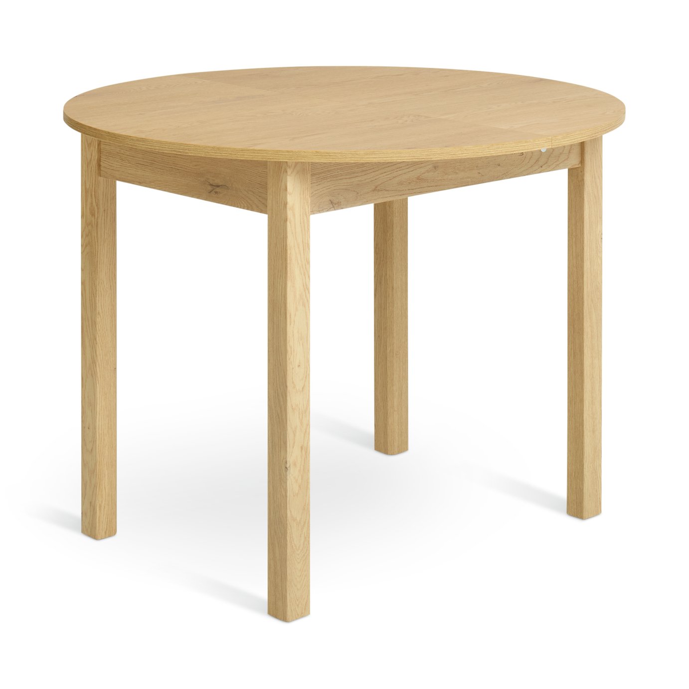 Argos Home Sendi Extend 2-4 Wood Effect Dining Table - Oak