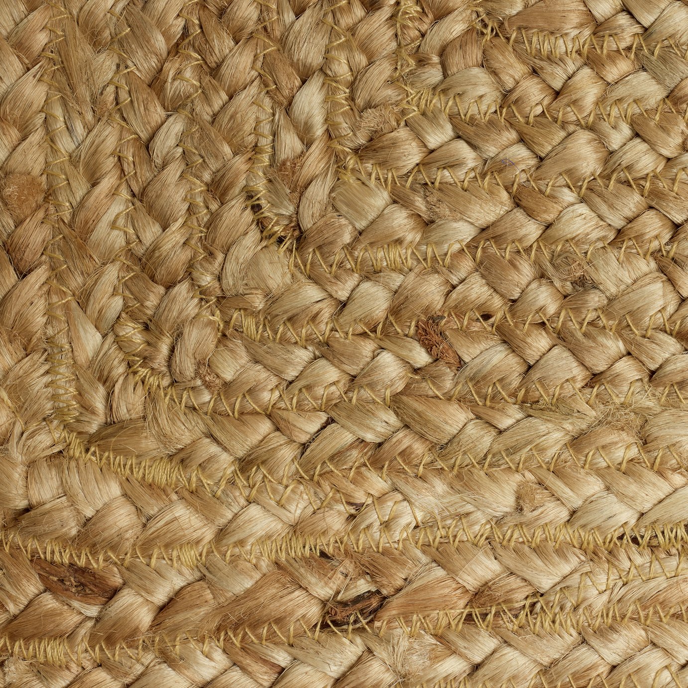 Argos Home Scallop Braided Natural Jute Doormat - 60x90cm