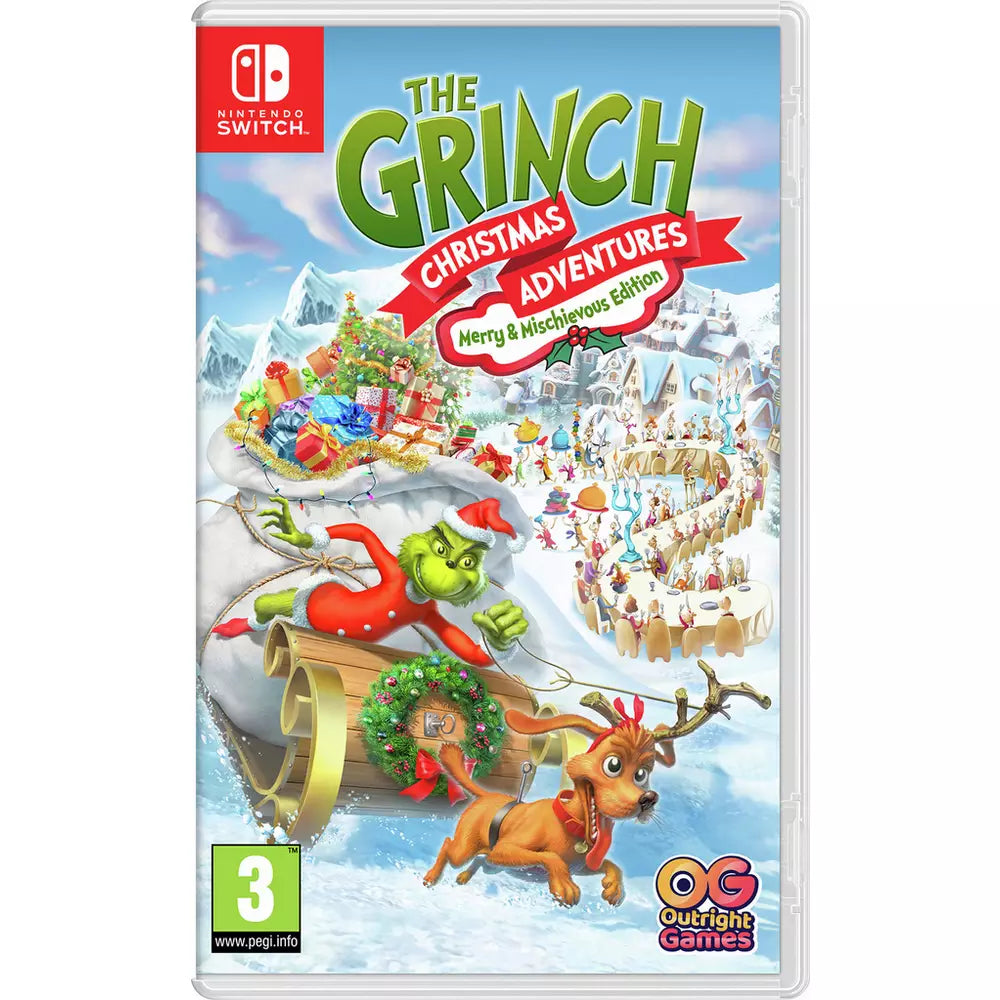 The Grinch Christmas Adventures M & M Edition Switch Game