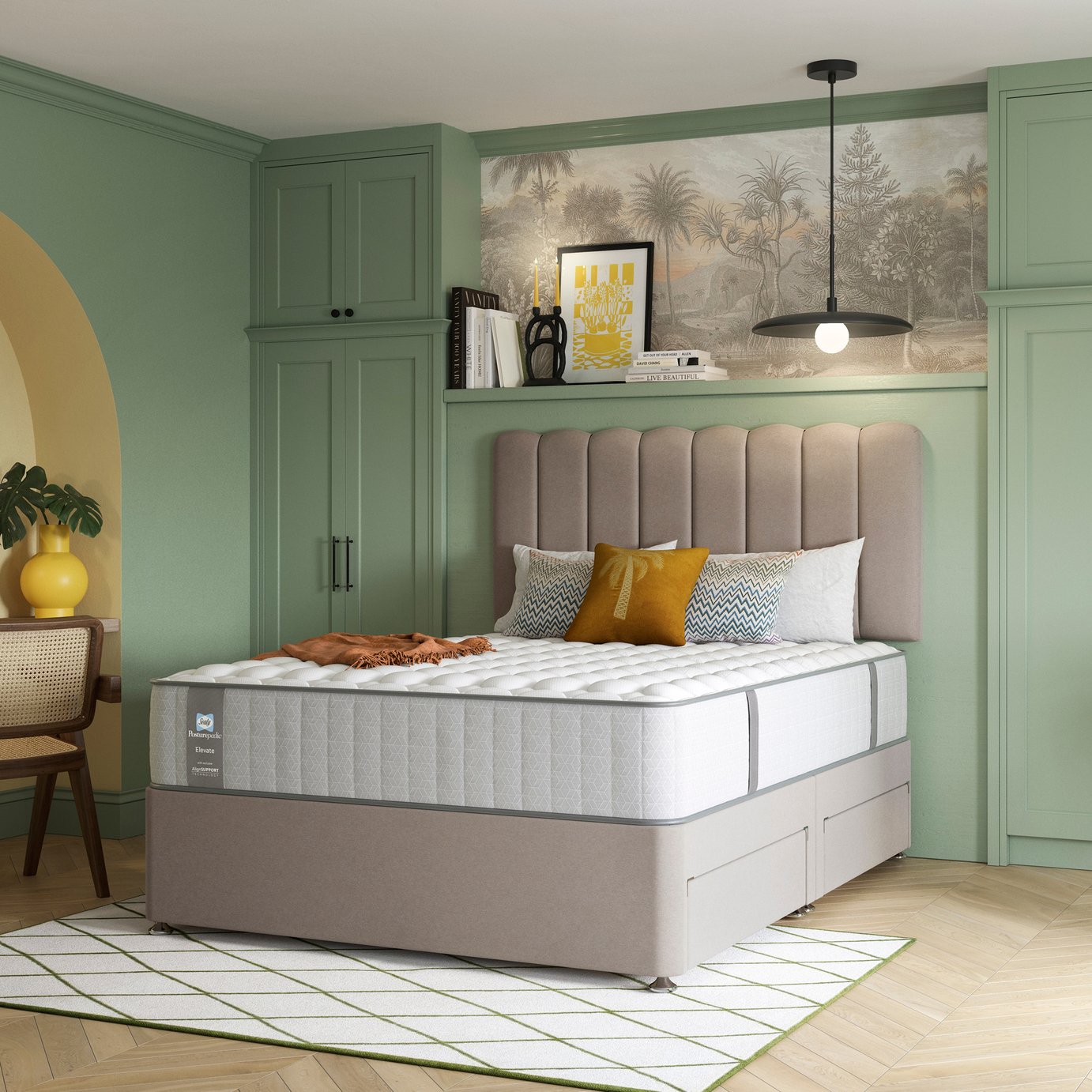 Sealy Posturepedic Elevate Hybrid Firm Mattress - Single