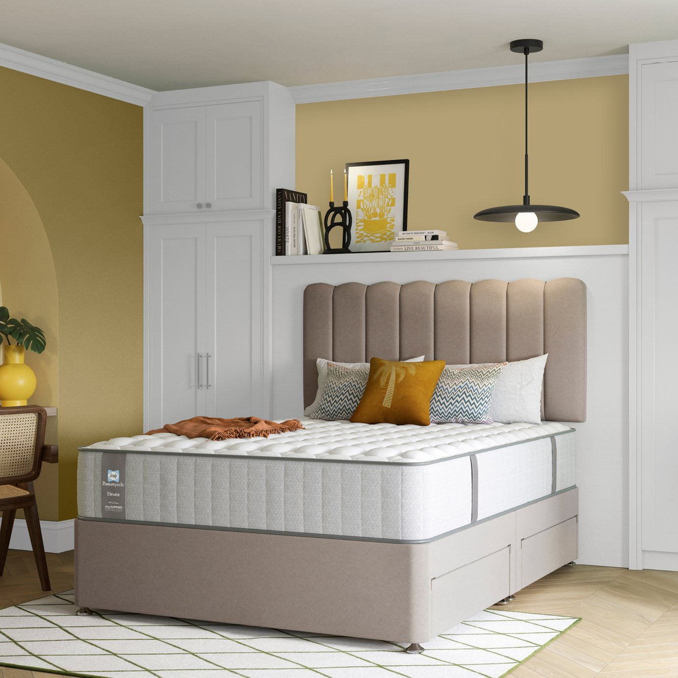 Sealy Elevate Hybrid Extra Firm Mattress - Single