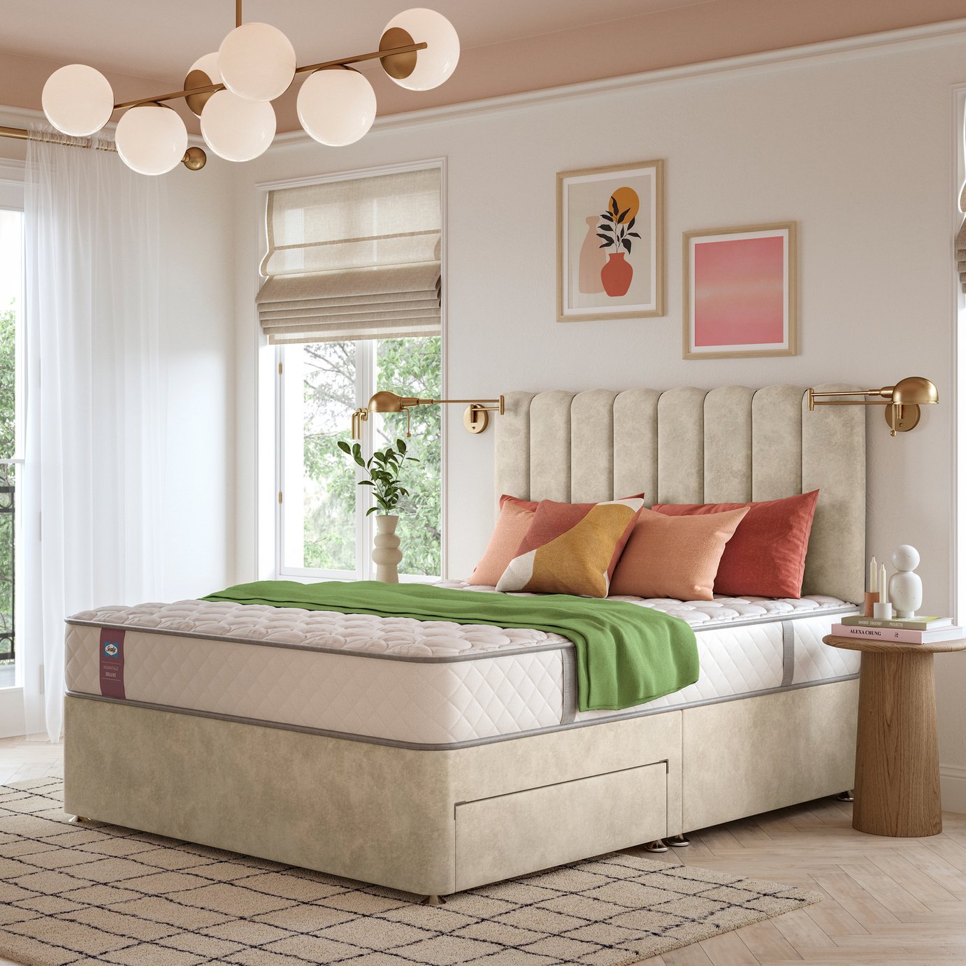 Sealy Advantage Deluxe Hybrid Firm Mattress - Single