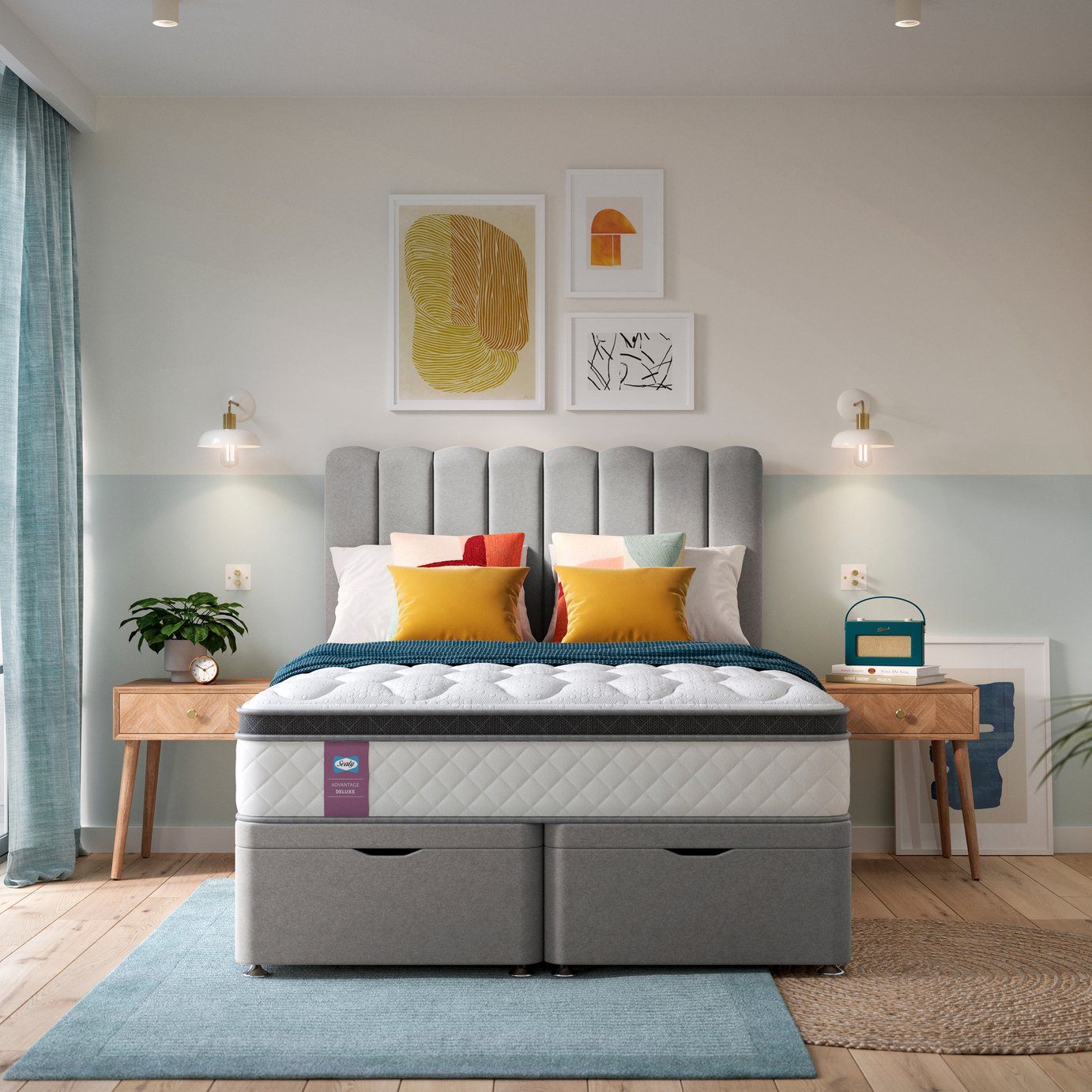 Sealy Advantage Deluxe Hybrid Medium Mattress - Single