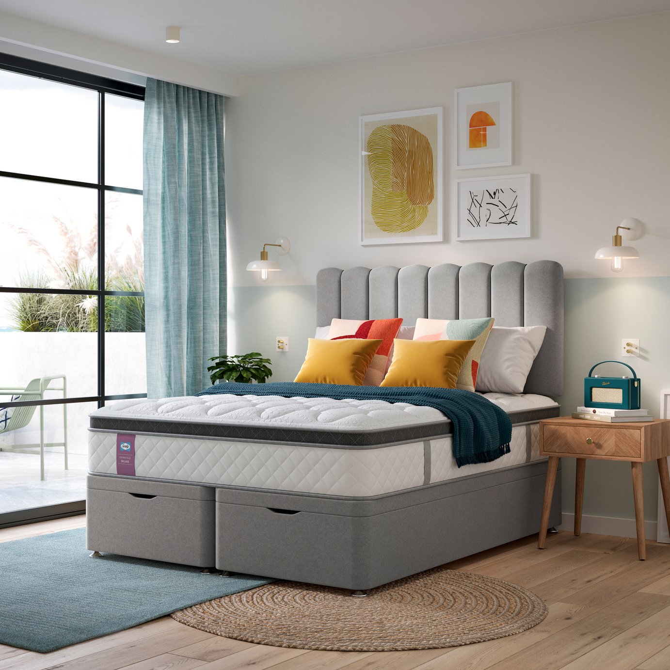 Sealy Advantage Deluxe Hybrid Medium Mattress - Single