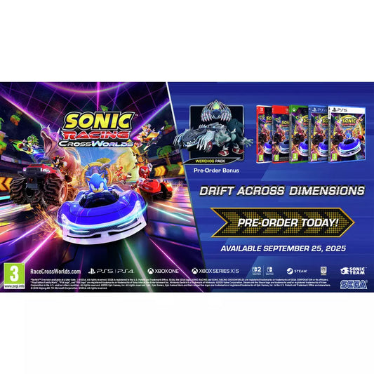 Sonic Racing: CrossWorlds Nintendo Switch Game