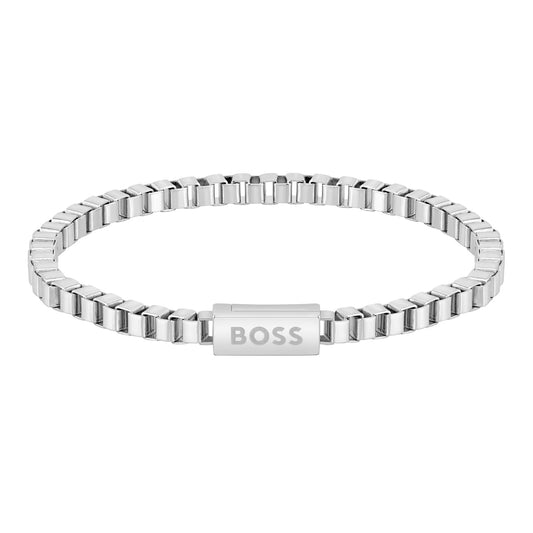 Men's Chain Bracelet with Magnetic Closure