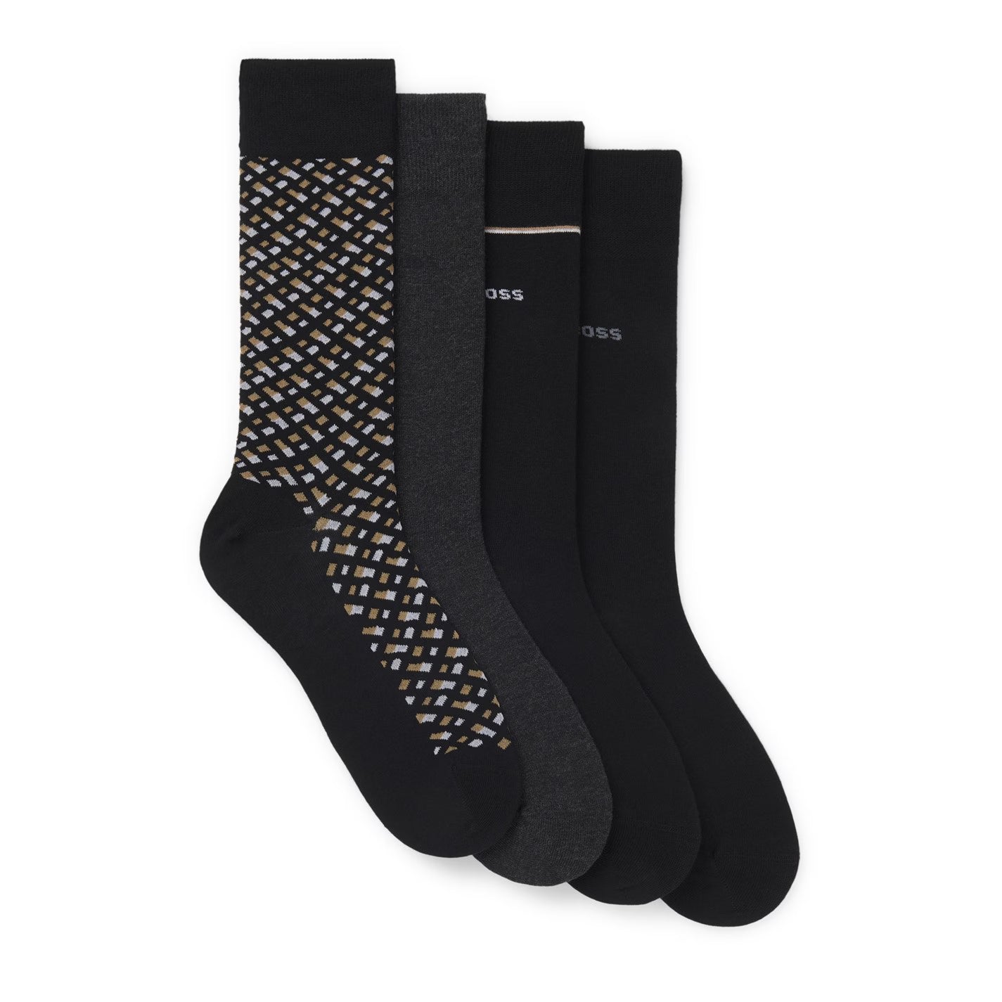 4 Pack Crew Socks Gift Set