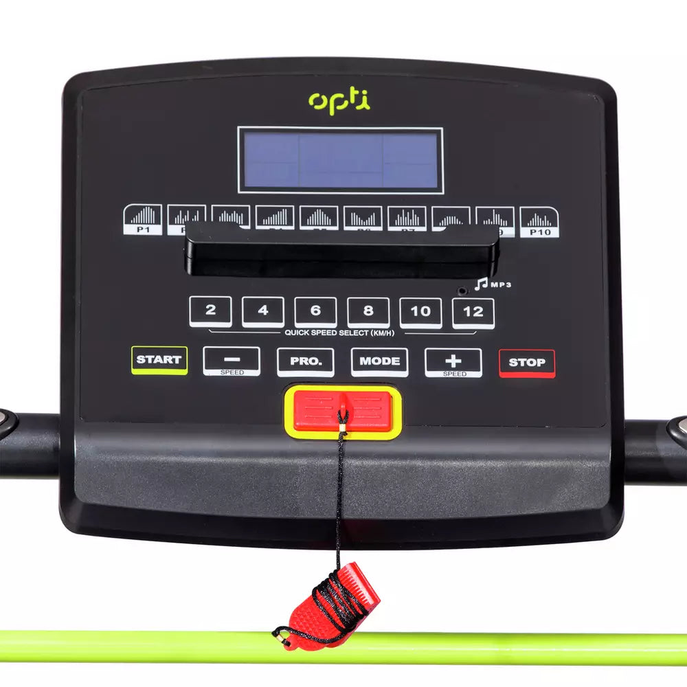 Opti Easy Folding Treadmill with Incline