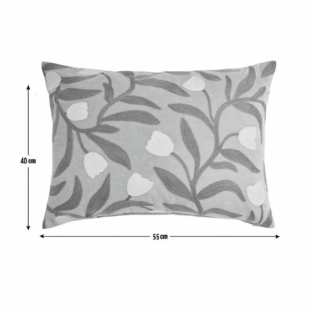 Habitat x Scion Odette Crewel Embroidery Cushion - 40x55cm