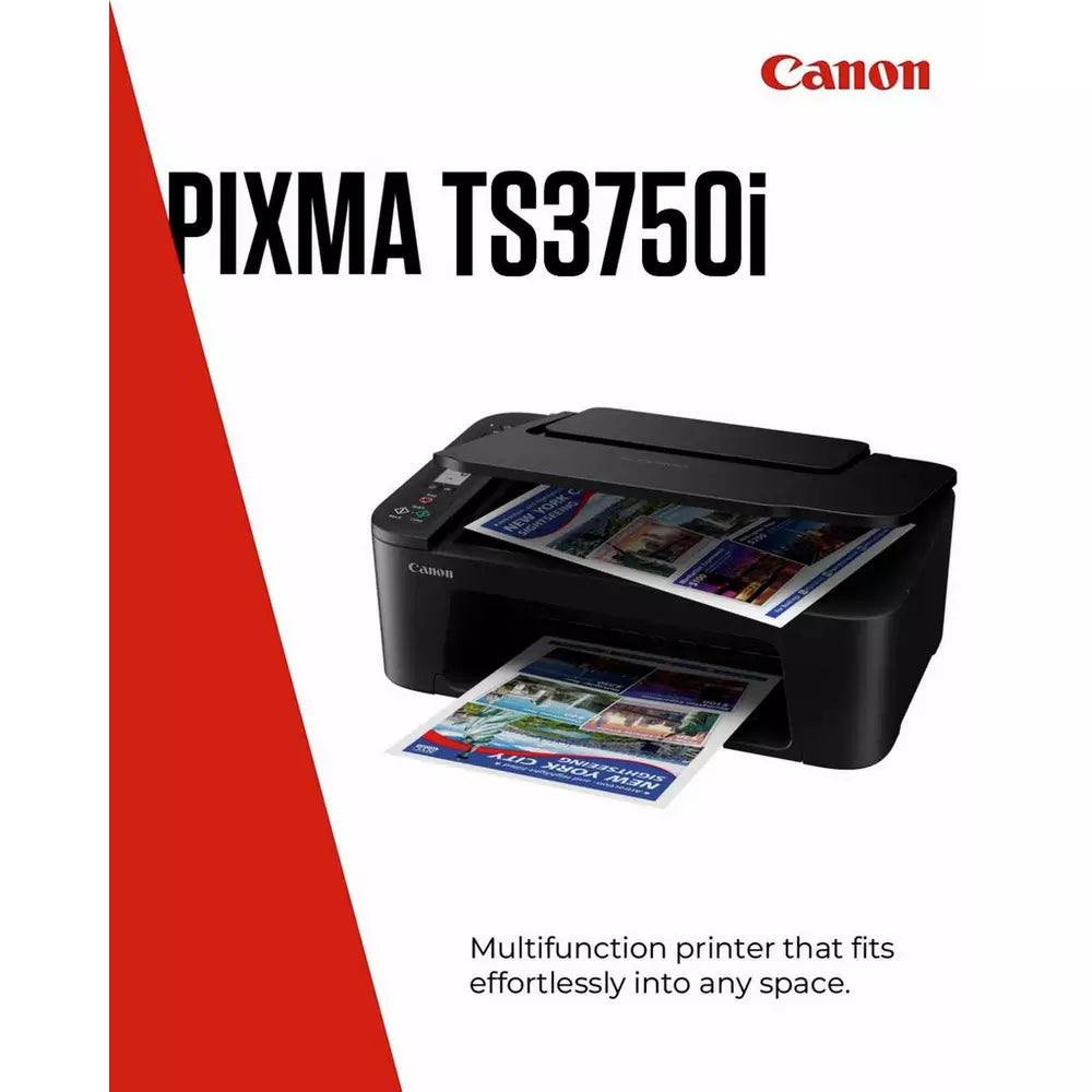 Canon PIXMA TS3750i Wireless Inkjet Printer- Black