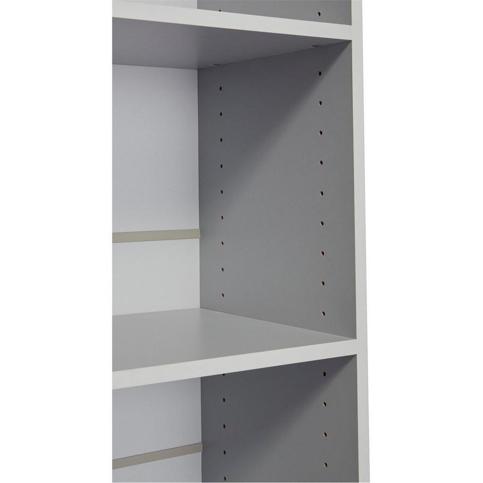 Homelife A Locke 6 Tier Bookcase
