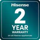Hisense RL170D4BWE Under Counter Fridge - White