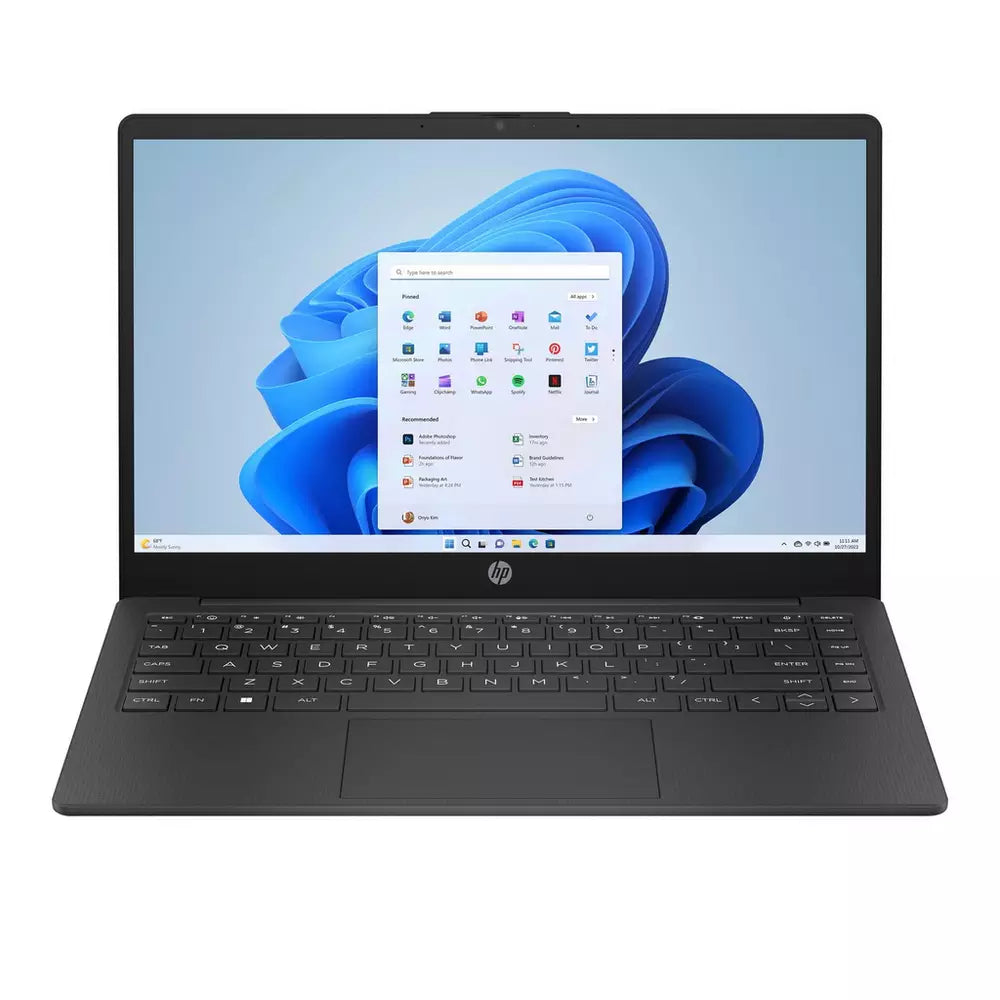 HP 15-fc0078na 14 Inch AMD Athlon 8GB 128GB Laptop - Black