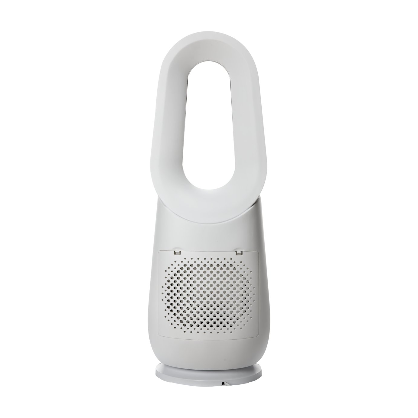 Bush Bladeless White and Black Desk Fan
