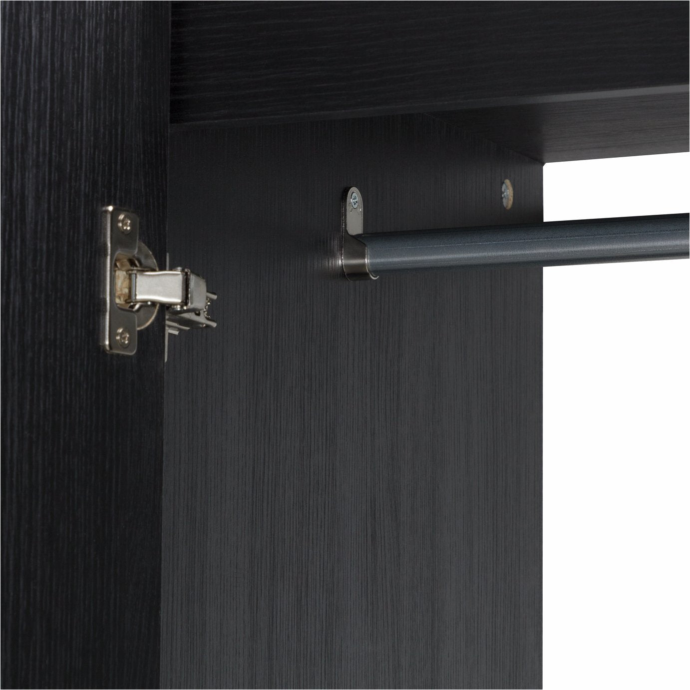 Argos Home Malibu 3 Piece 2 Door Wardrobe Set - Black