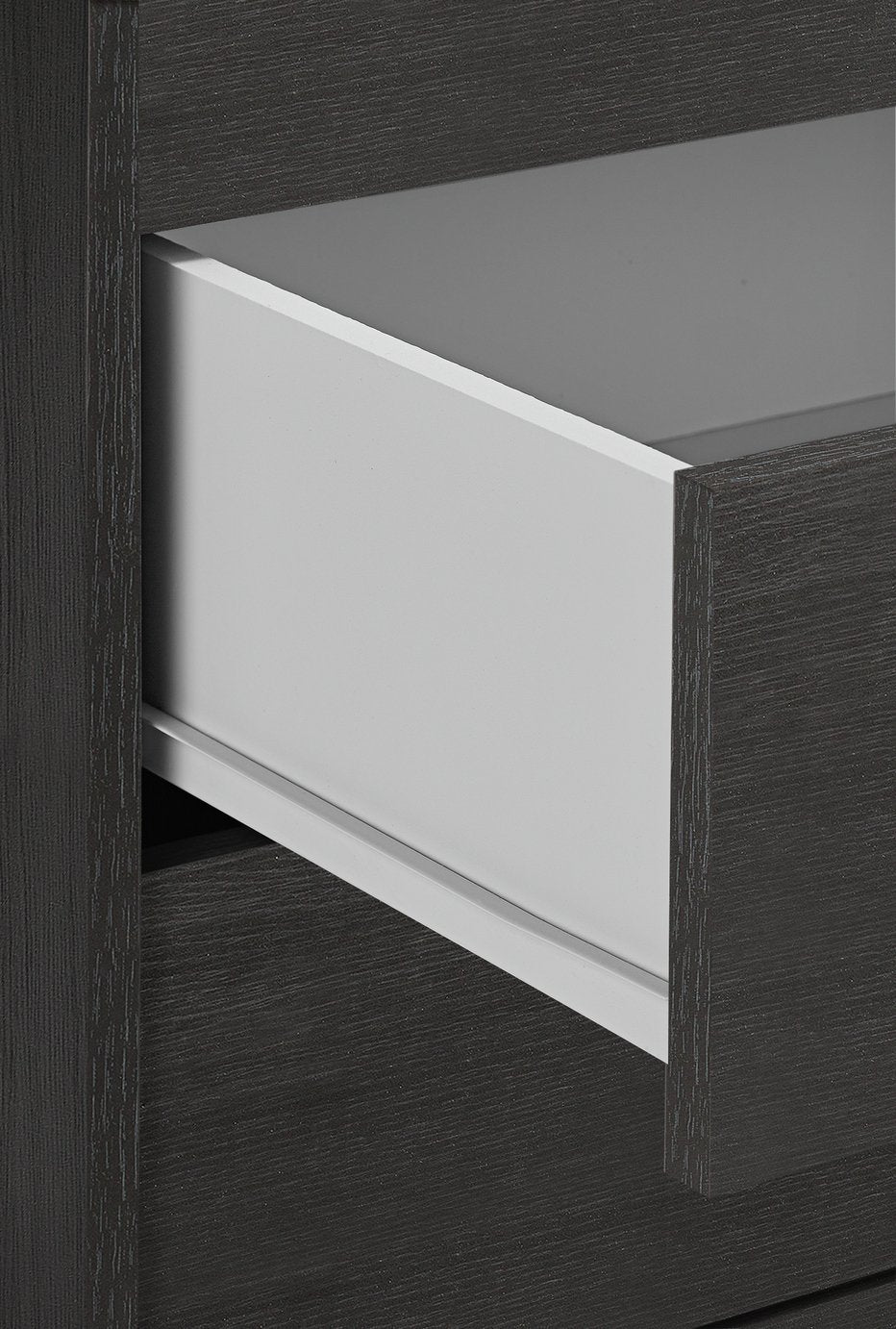 Argos Home Malibu 3 Piece 2 Door Wardrobe Set - Black