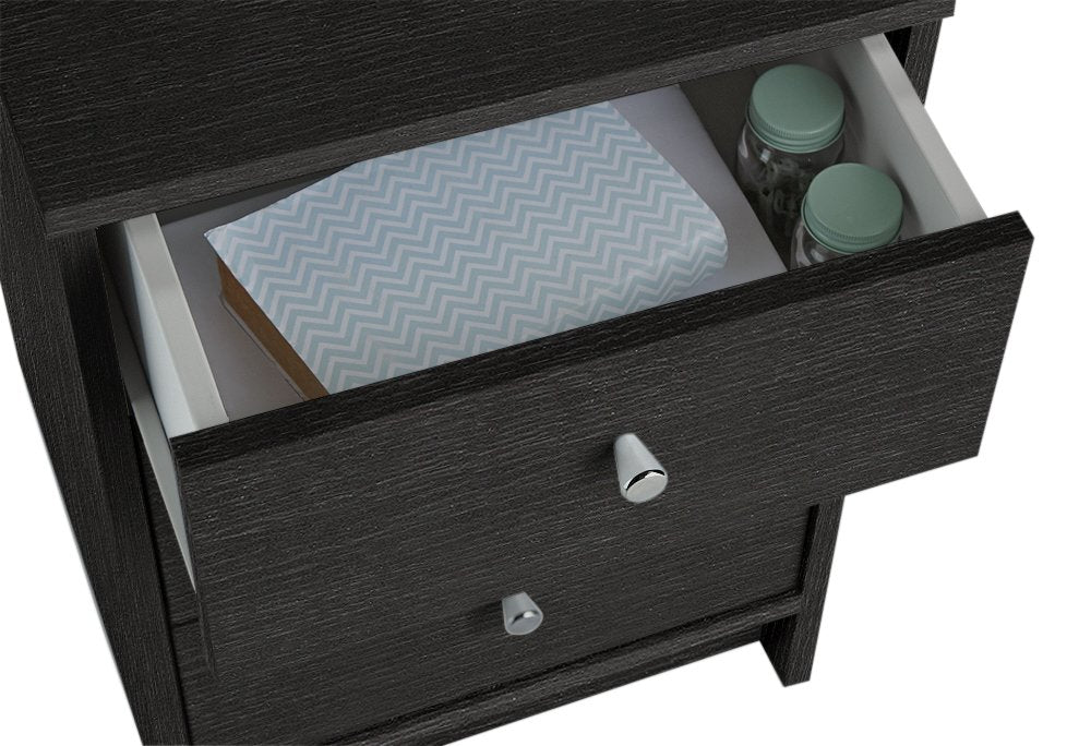 Argos Home Malibu 3 Piece 2 Door Wardrobe Set - Black