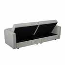 Aspire Vault 2 Seater Storage Sofa Bed - Grey