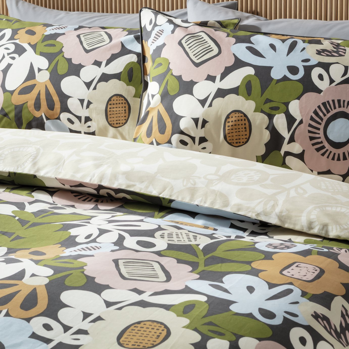 Habitat x Scion Kukkia Cotton Bedding Set - Single