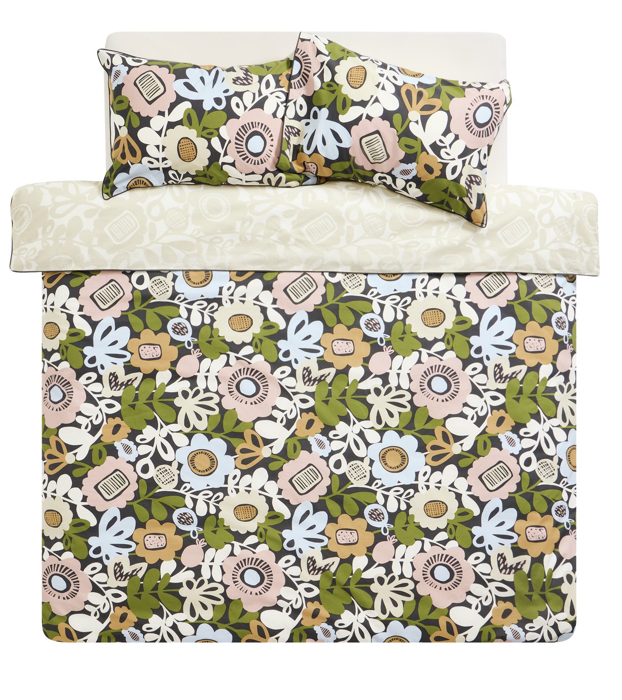 Habitat x Scion Kukkia Cotton Bedding Set - Single