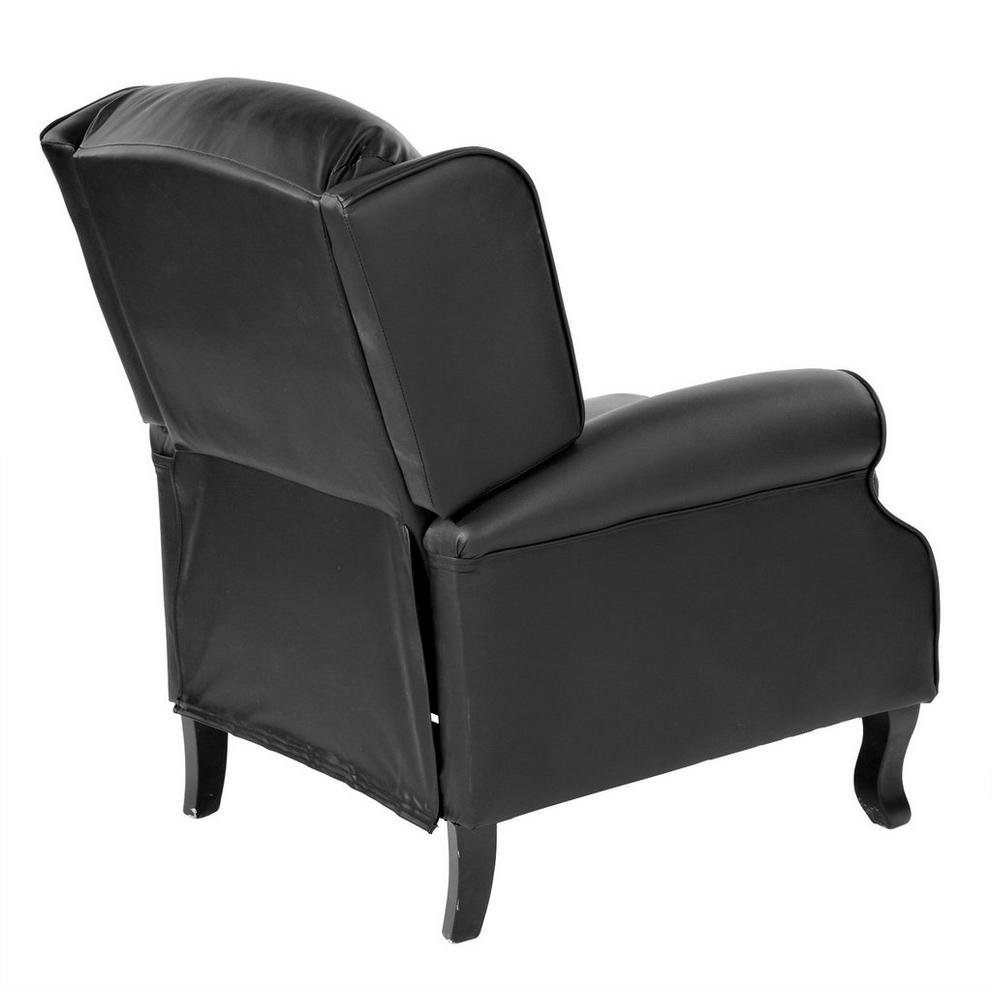 Classic Faux Leather Recliner Chair
