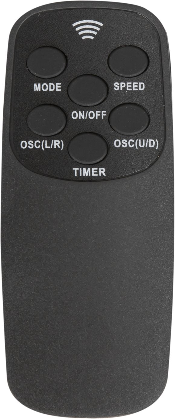Bush 3D Oscillation Black Pedestal Fan - 8 Inch