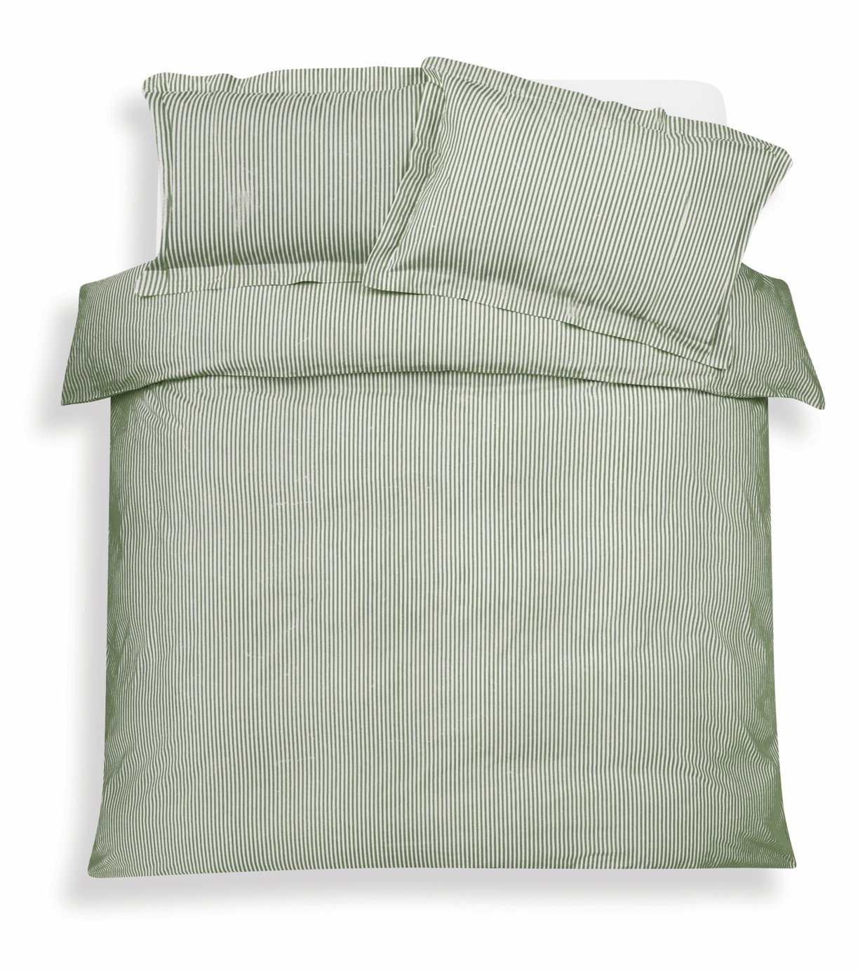 Habitat Cotton Stripe Oxford Edge Bedding Set - Toddler