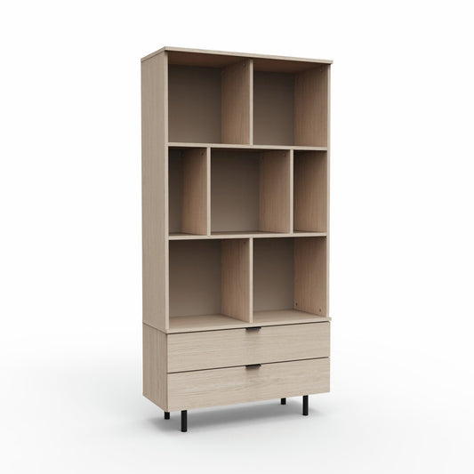 Argos Home Taite Bookcase - Natural