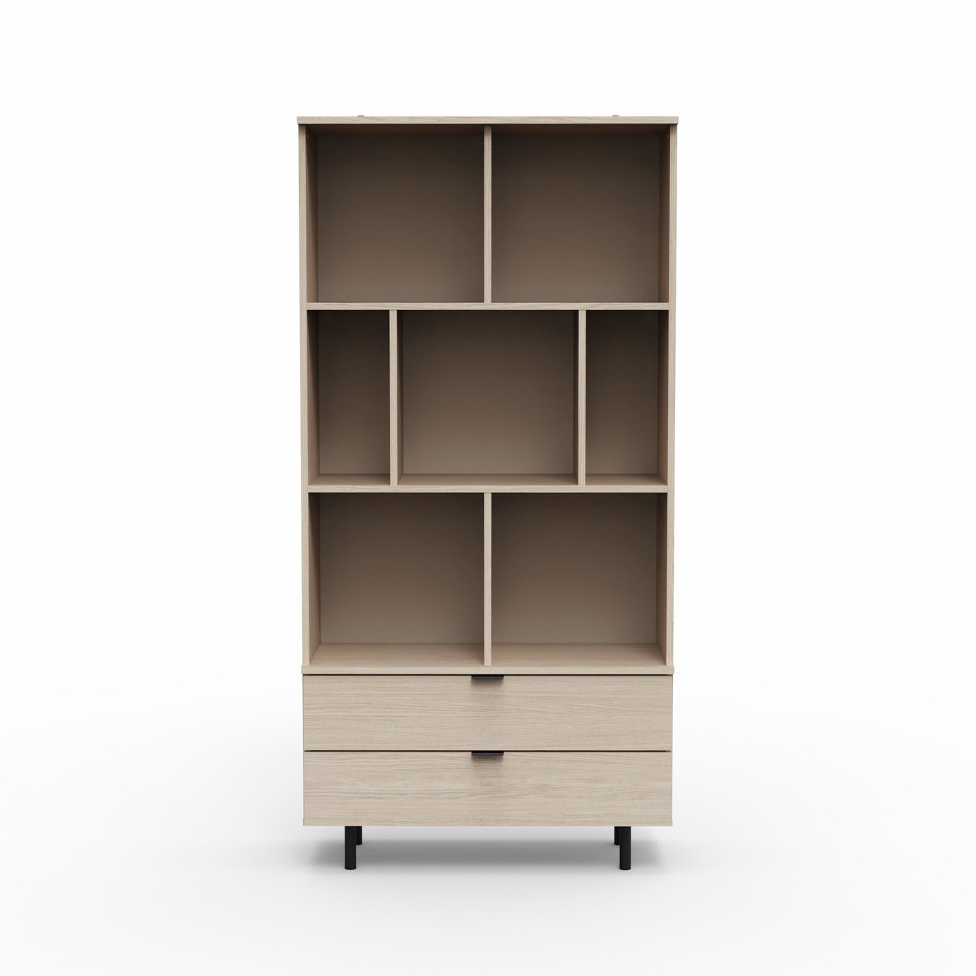 Argos Home Taite Bookcase - Natural