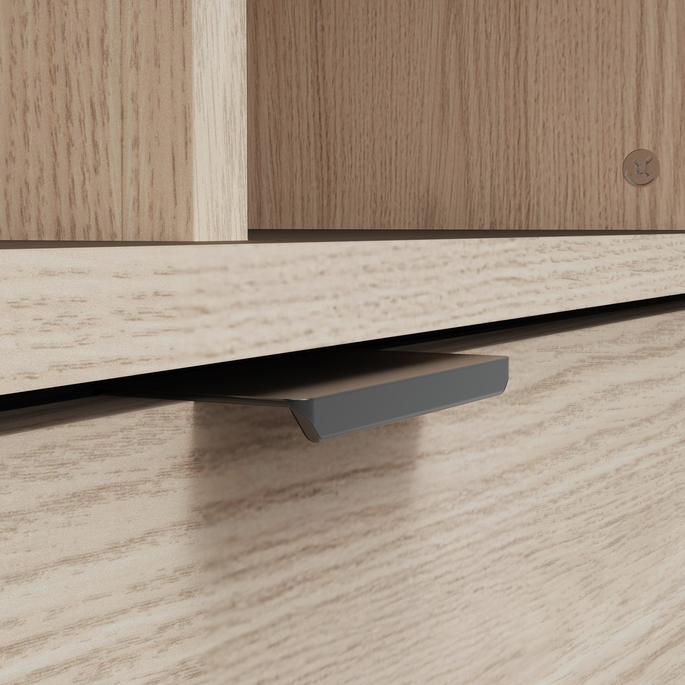 Argos Home Taite Bookcase - Natural