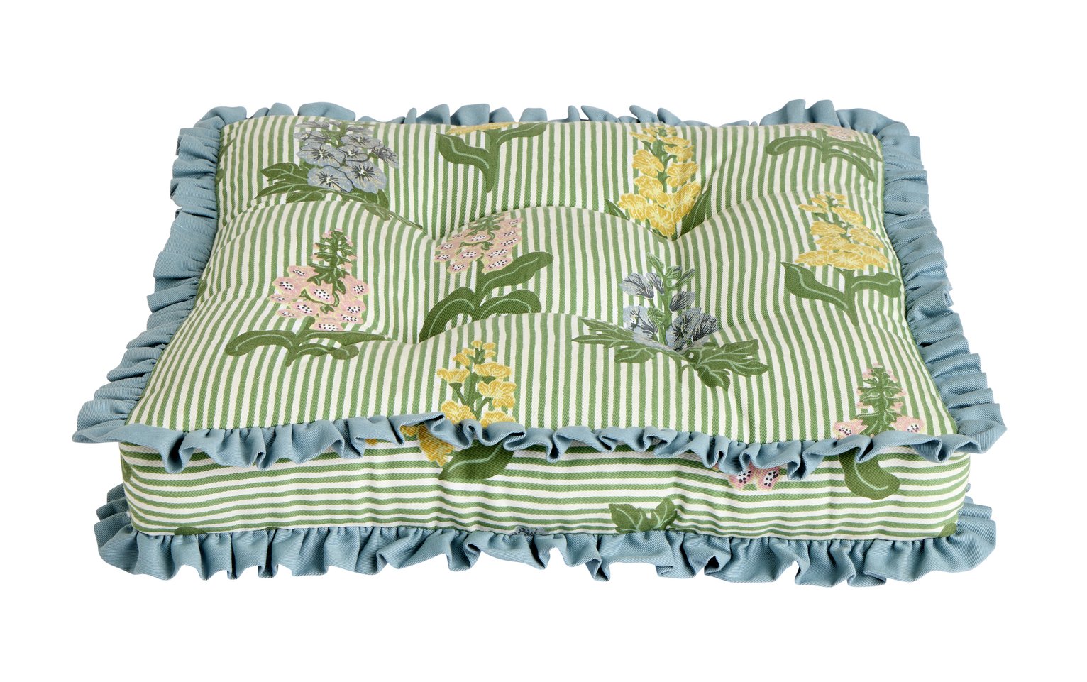 Argos Home Summer Fair Green Cushion Pads 2 Pack - 40x40cm