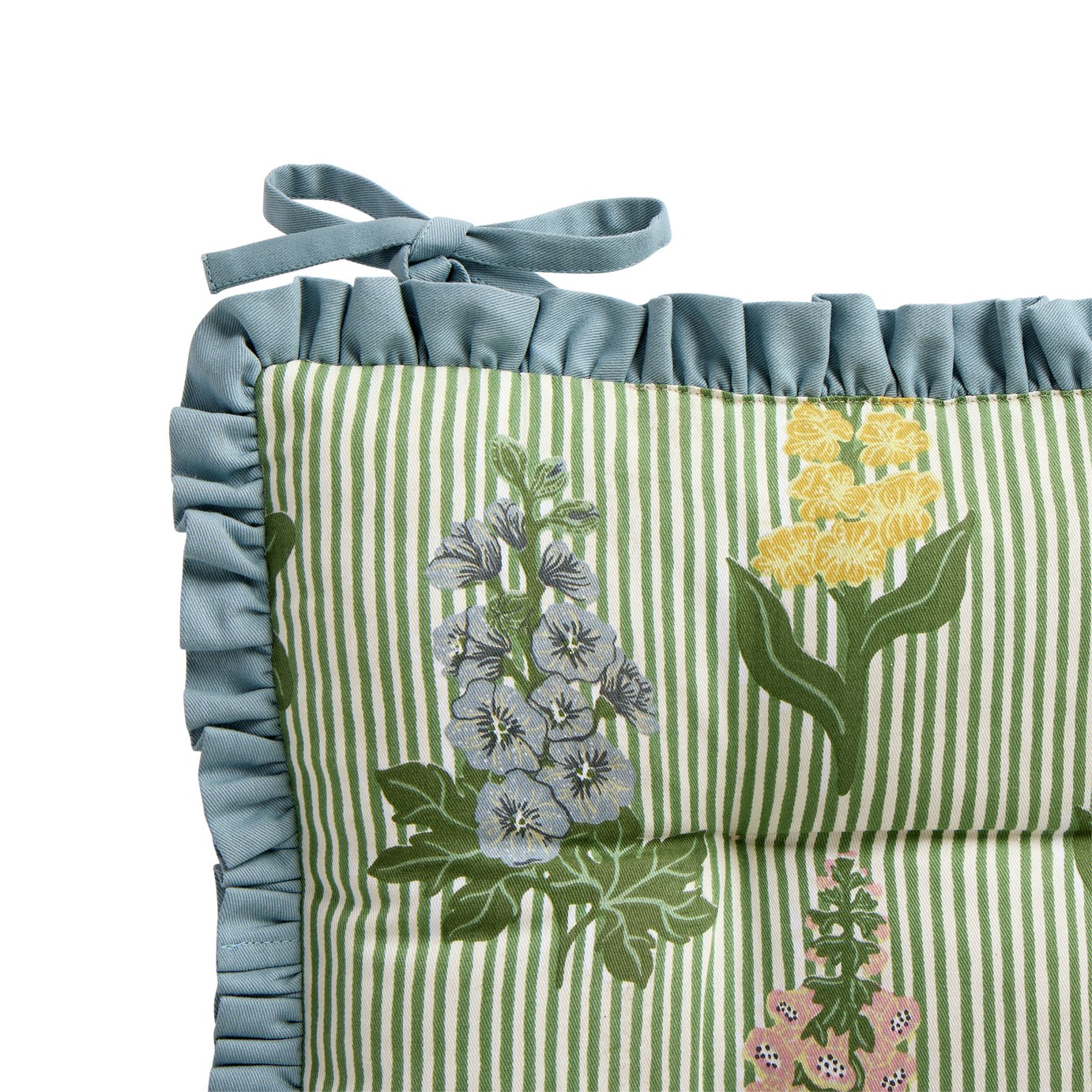 Argos Home Summer Fair Green Cushion Pads 2 Pack - 40x40cm