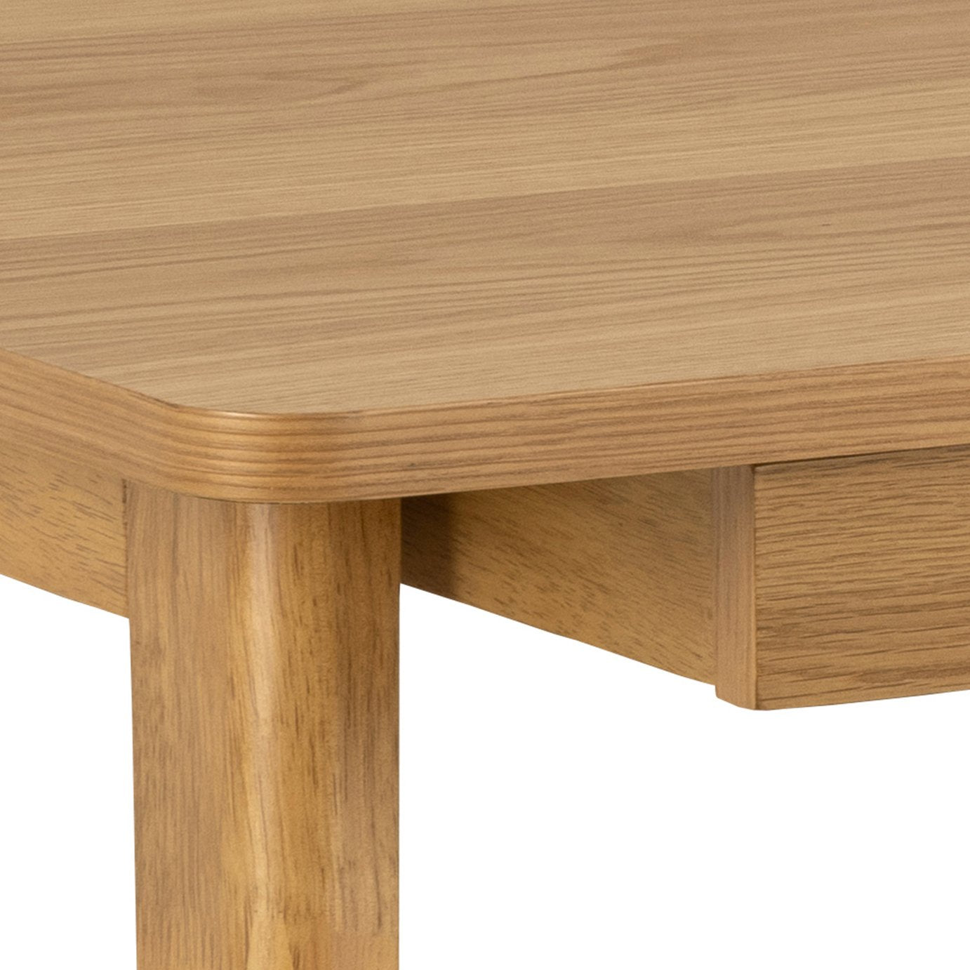Furniture To Go Barnett 1 Drawer Office Desk - Natural