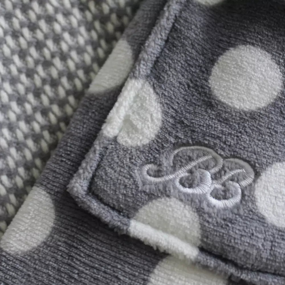 The Body Hot Water Bottle By YUYU – Grey Polka