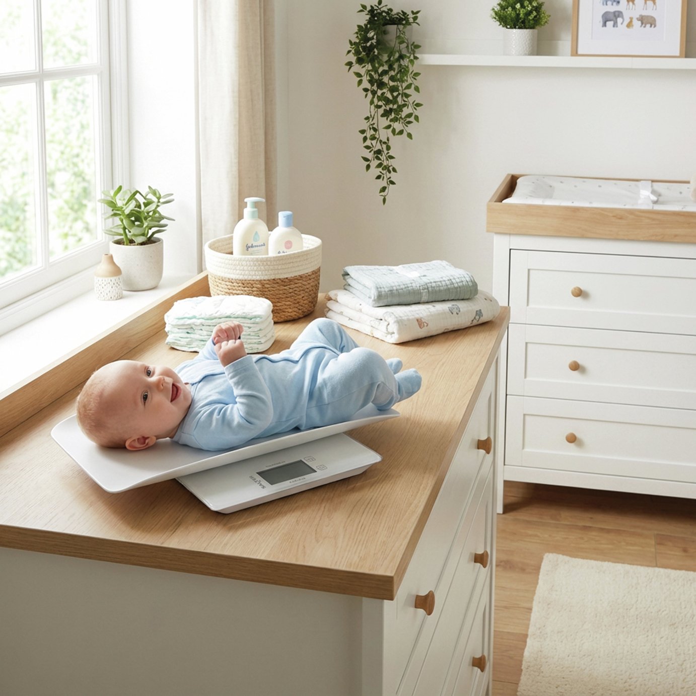Salter 2 in 1 Digital Baby Scale