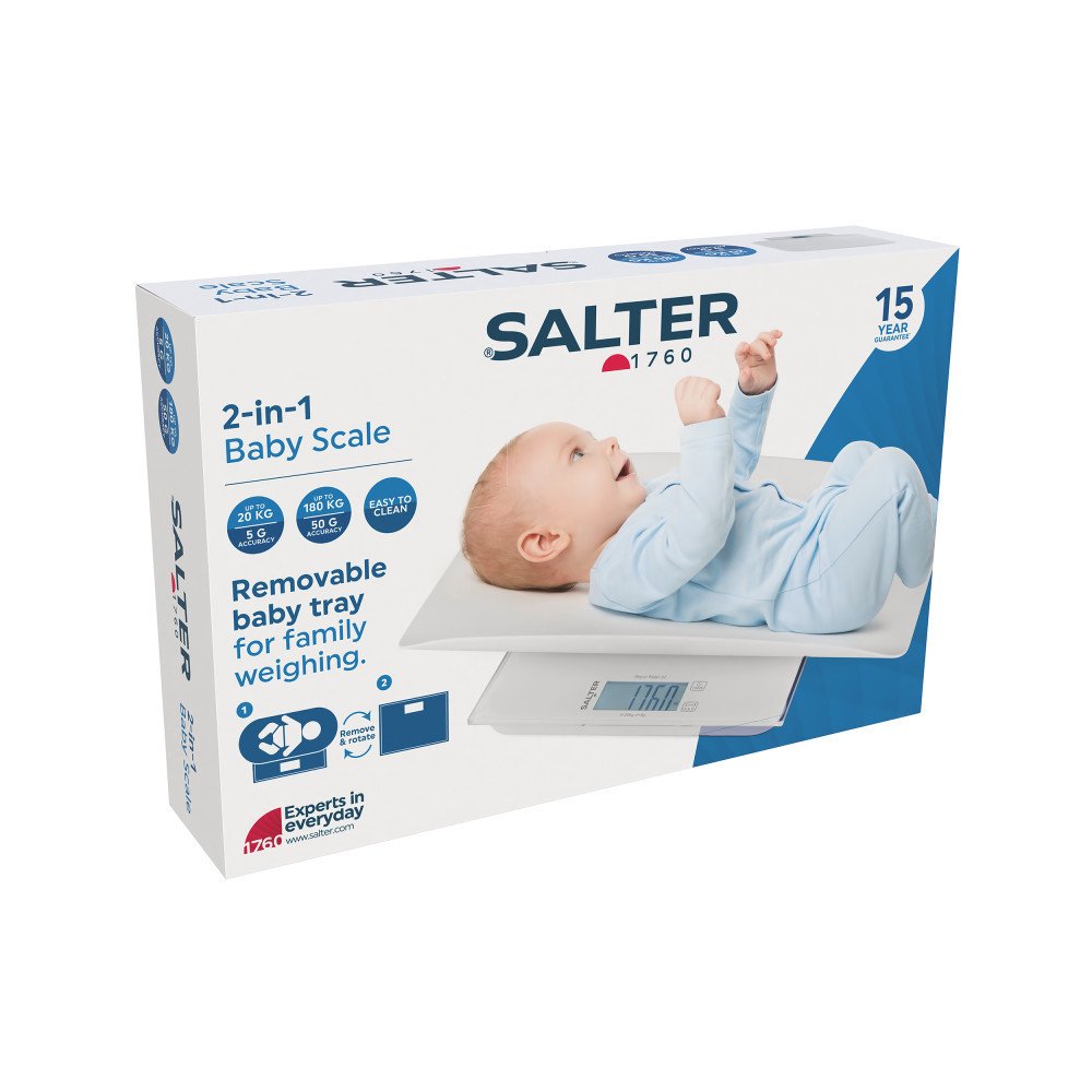 Salter 2 in 1 Digital Baby Scale