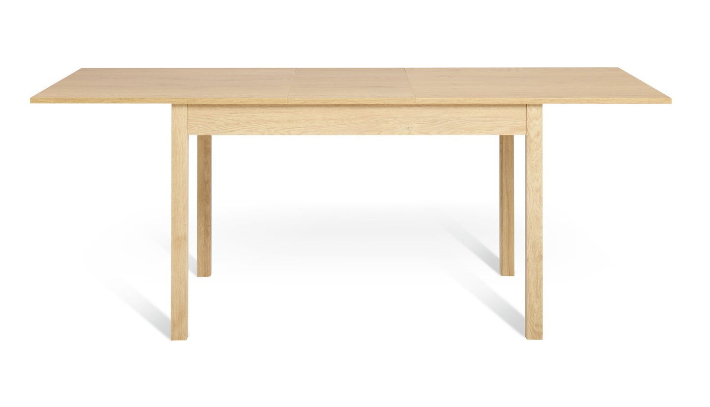 Argos Home Sendi Extend Wood Effect 6-8 Dining Table - Natural