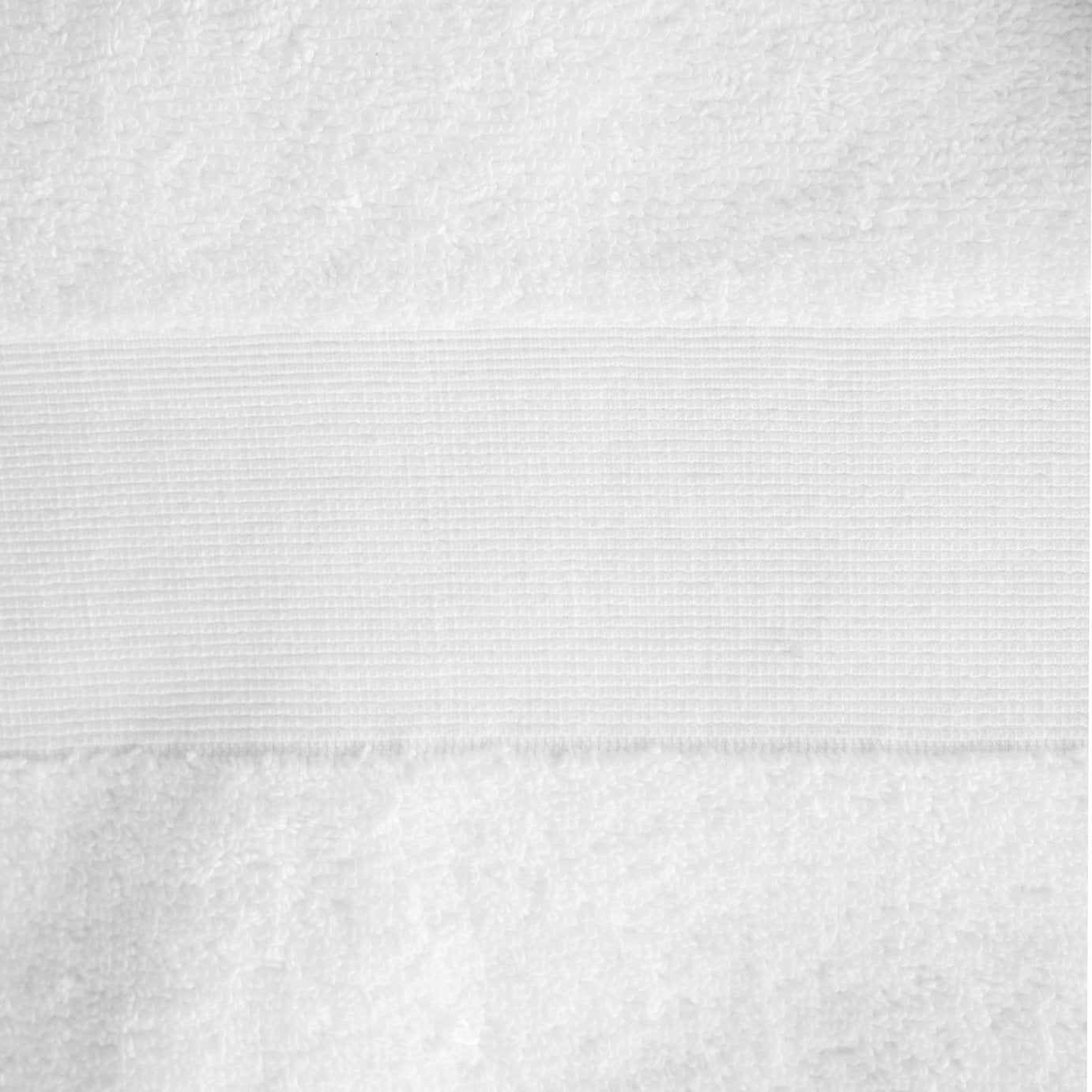 Catherine Lansfield Anti Bacterial Bath Sheet - White