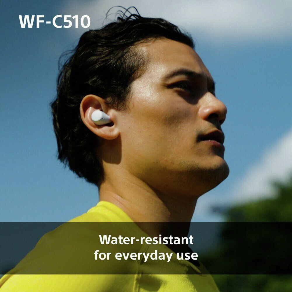 Sony WF-C510 True Wireless Earbuds - Yellow