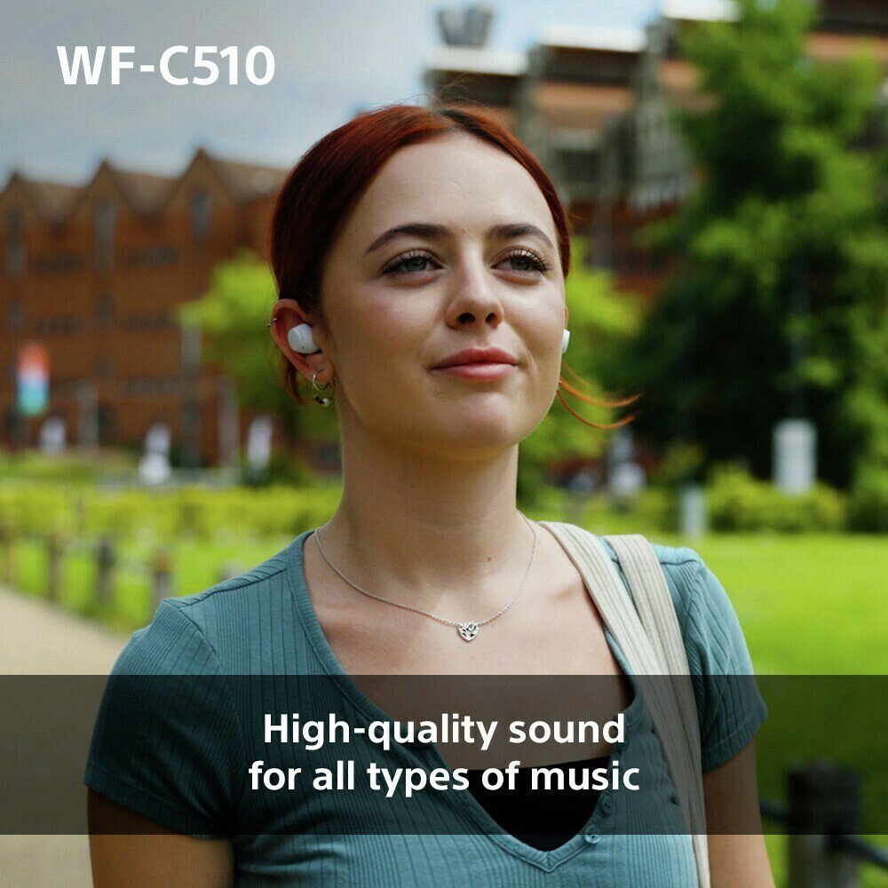 Sony WF-C510 True Wireless Earbuds - Yellow