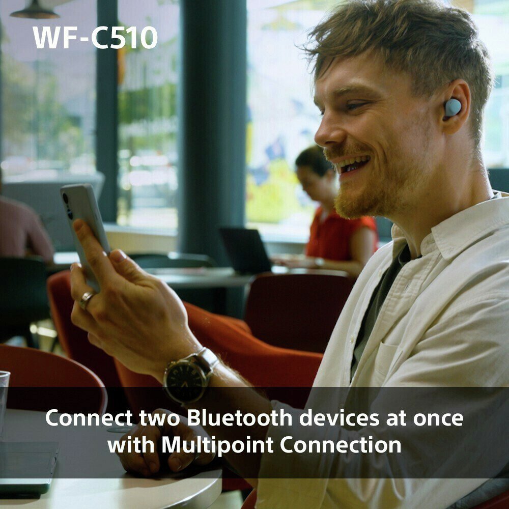 Sony WF-C510 True Wireless Earbuds - Yellow