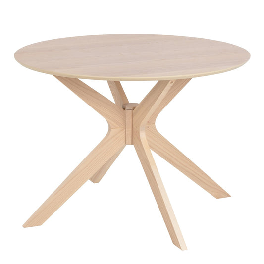 Furniture To Go Duncan 4 Seater Round Dining Table - Natural