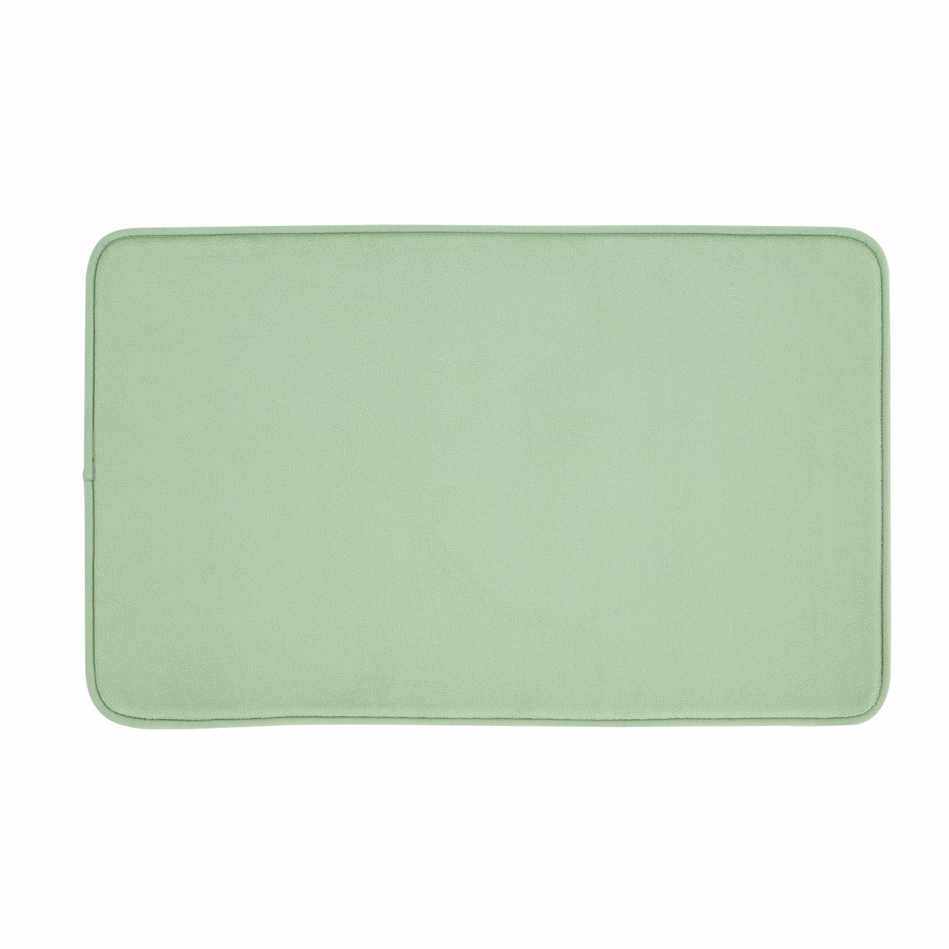 Catherine Lansfield Sage Memory Foam Bath Mat - 50x80cm