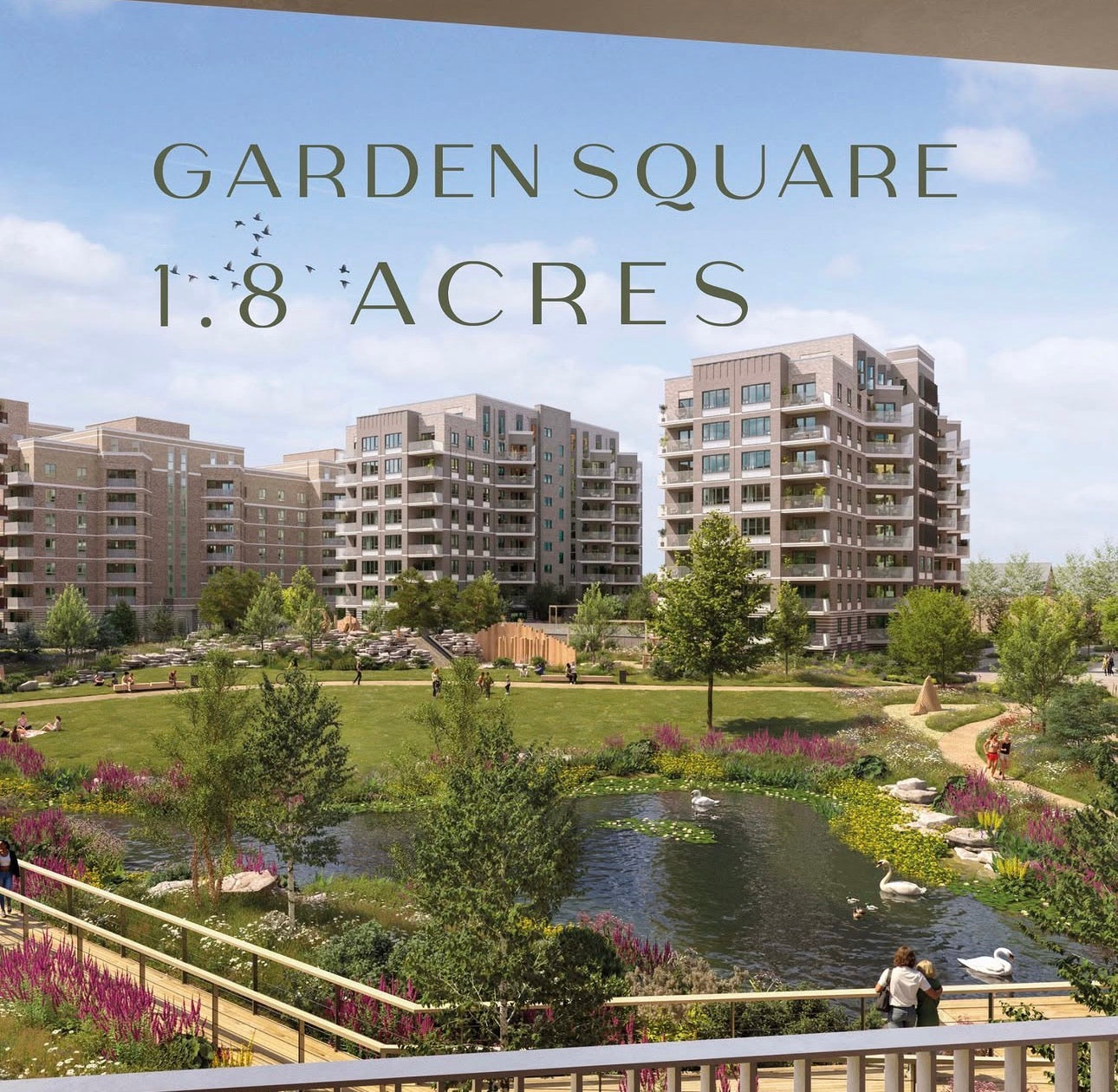 Lombard Square — Affordable Luxury 1-2-3 Bedroom Homes — Essential Amenities at Plumstead London—Royal Borough of Greenwich