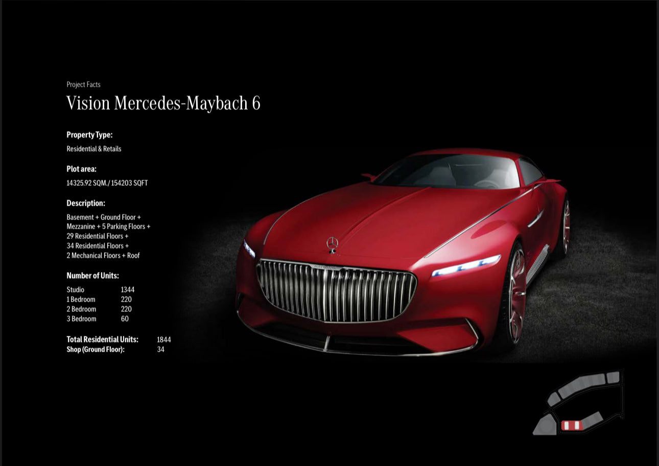 Mercedes Benz City Studio 1-2-3-4-5 Bedroom Ultra Luxury Residences and Penthouses