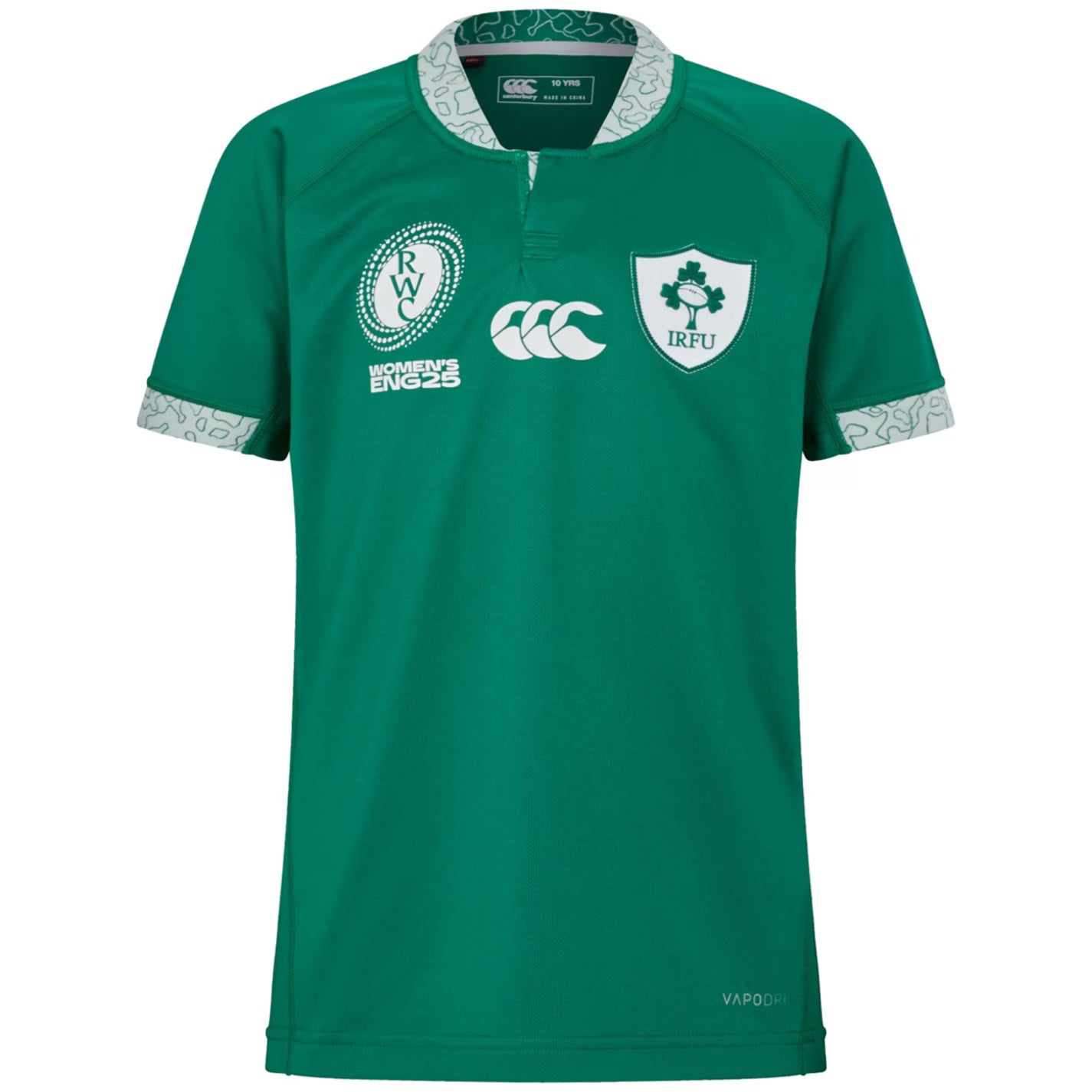 Ireland Home Authectic Kit Rugby Kit 2025 Juniors