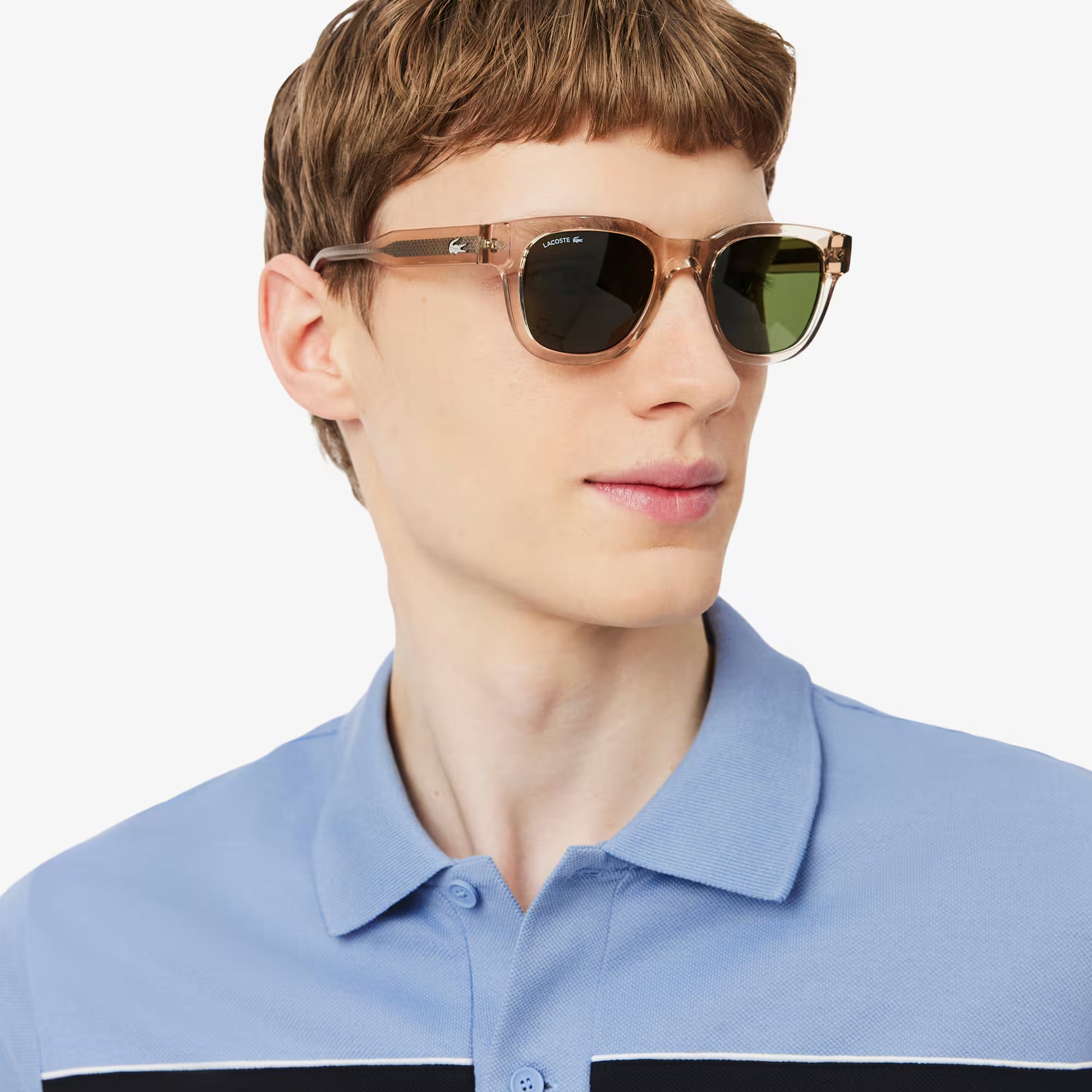 Regular Fit Colour-Block Piqu e9 Polo Shirt