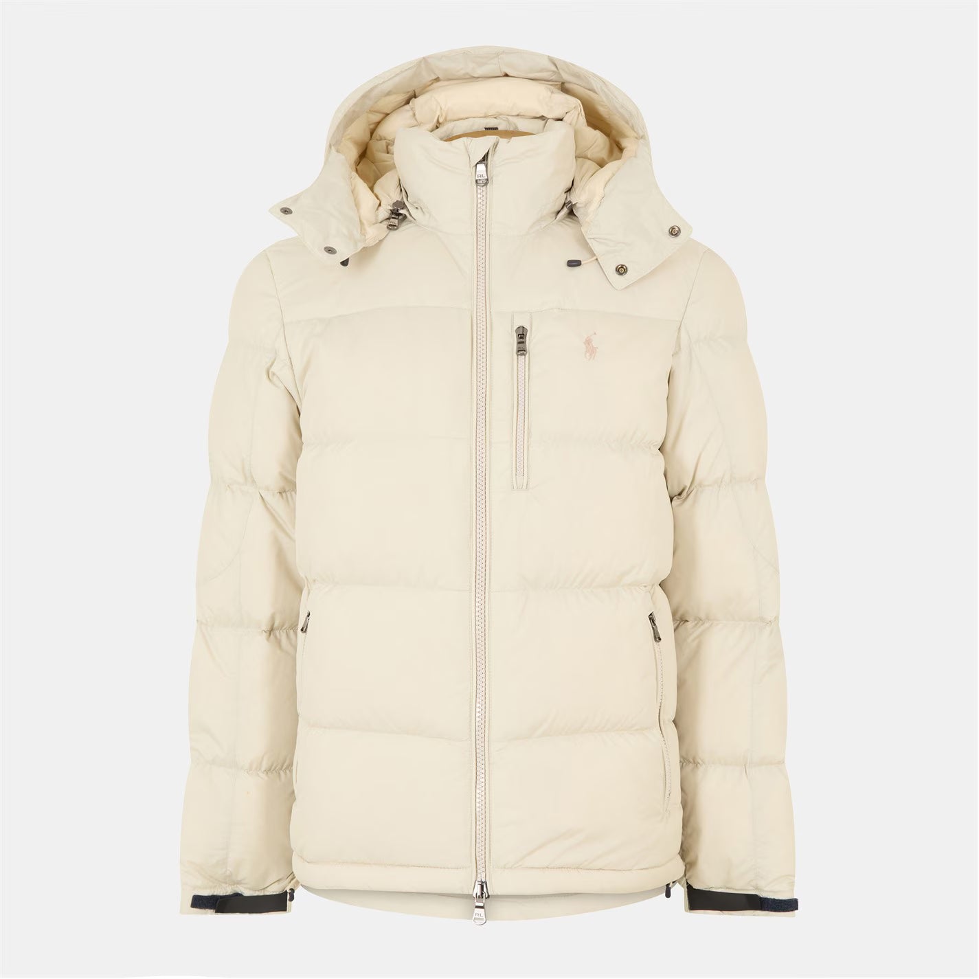 Polo Ralph Lauren Men's El Cap Water Resistant Duck Down Detachable Hood Short Puffer Jacket