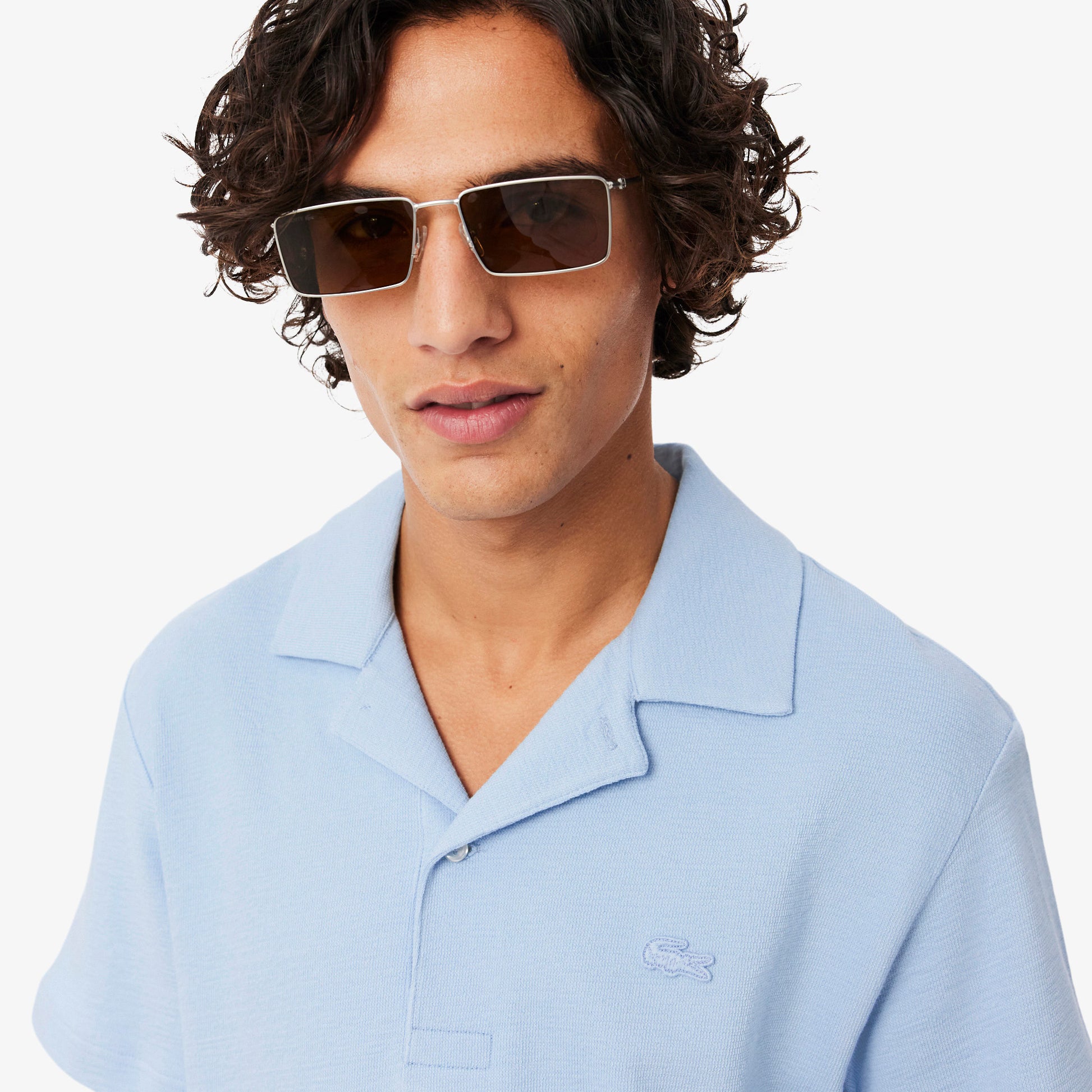 Classic Fit Textured Polo Shirt