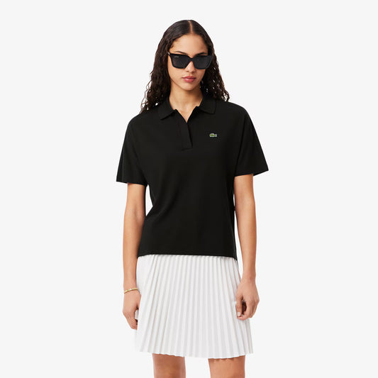 Relaxed Fit Fluid Piqué Polo Shirt